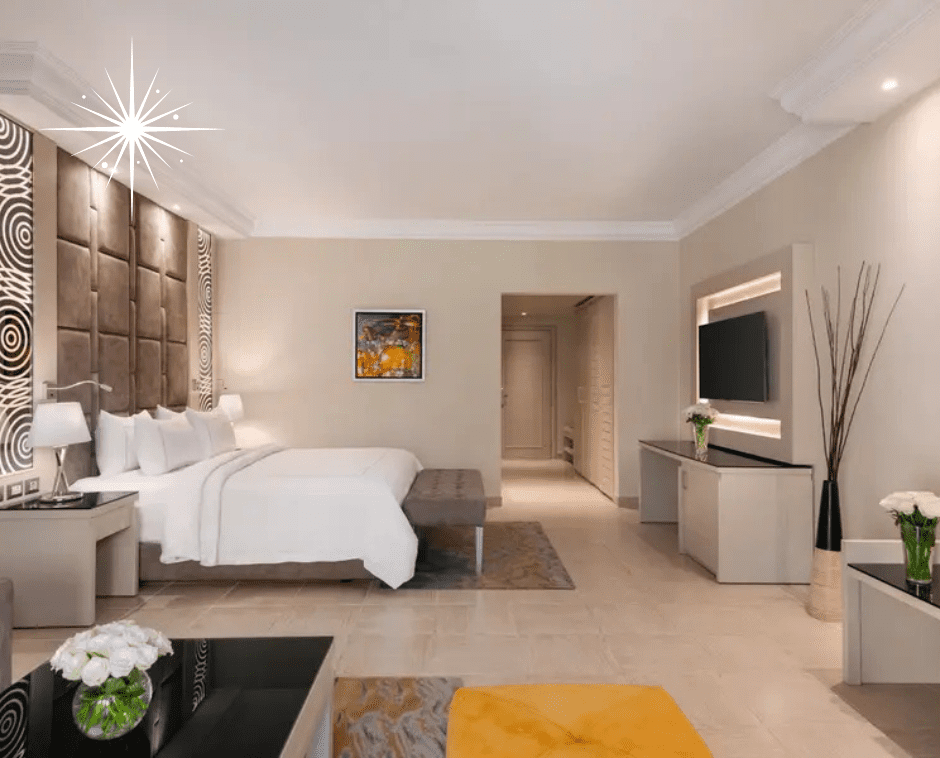 Rixos Sharm Deluxe Room King Bed
